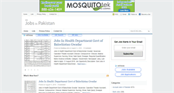 Desktop Screenshot of newjobsinpakistan.com